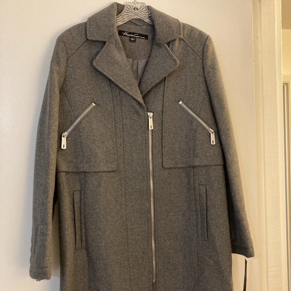 *Brand New/TAGS ON* Kenneth Cole NY Peacoat